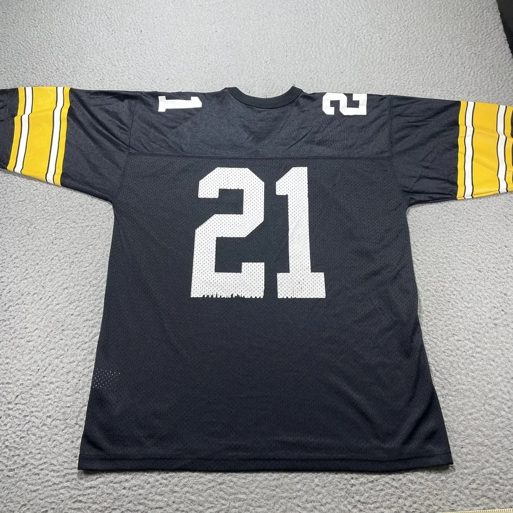 Iowa Hawkeyes Jersey Mens Large Black NCAA Football Nike Team Authentic 21